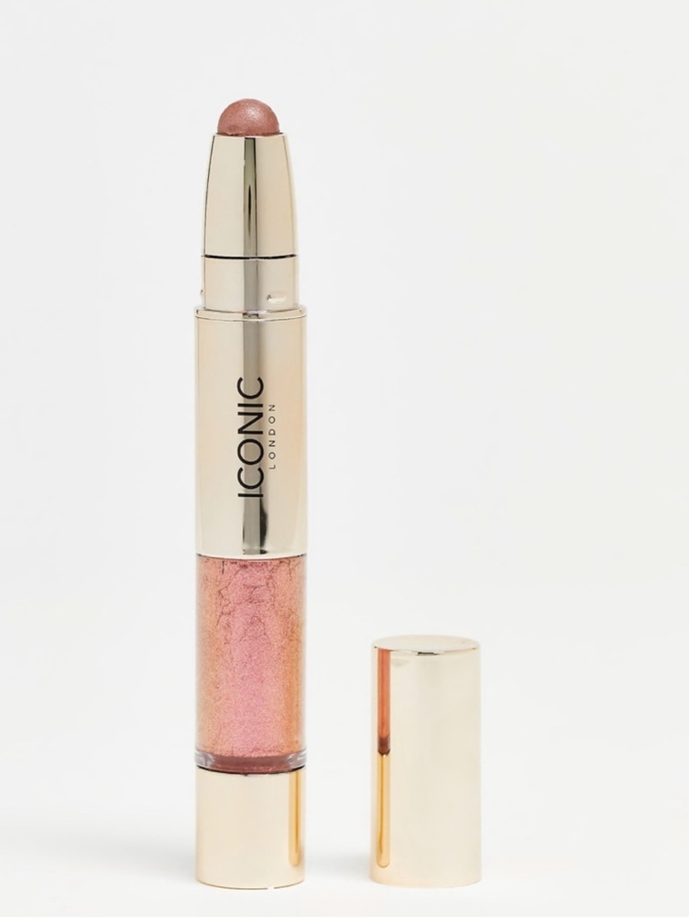 ICONIC London Glaze Dual Ended Eyeshadow Crayon & Liquid Glitter Combo NWT